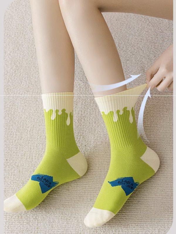 Women's autumn and winter Japanese trendy casual cotton socks