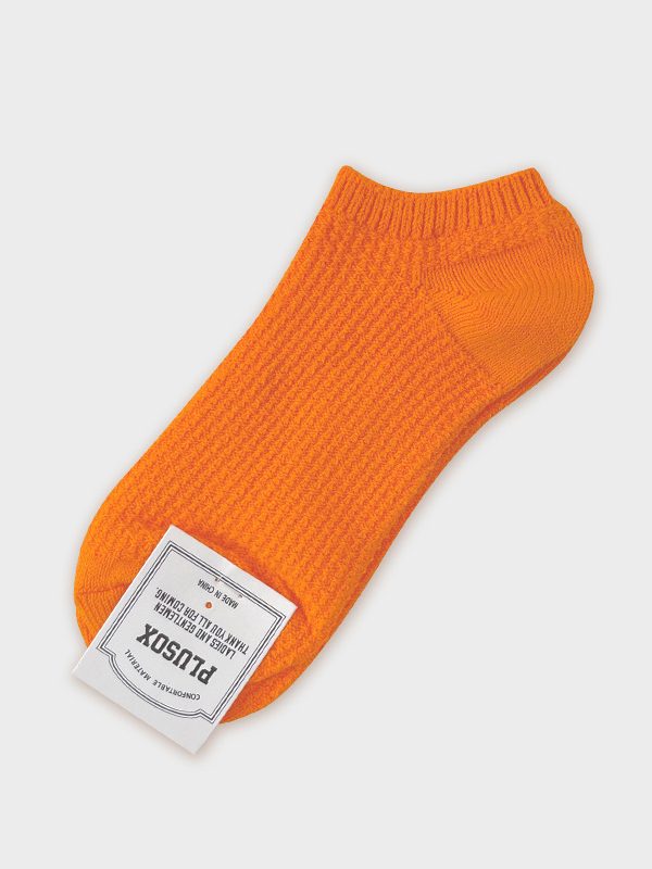 plusox men's spring and autumn cotton crew socks