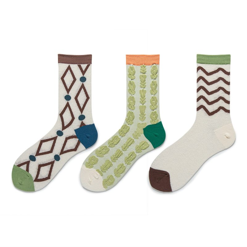 Summer women's thin mesh breathable socks - Image 6