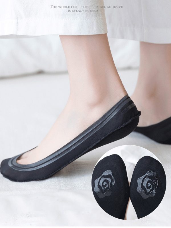 Summer women's thin invisible boat socks