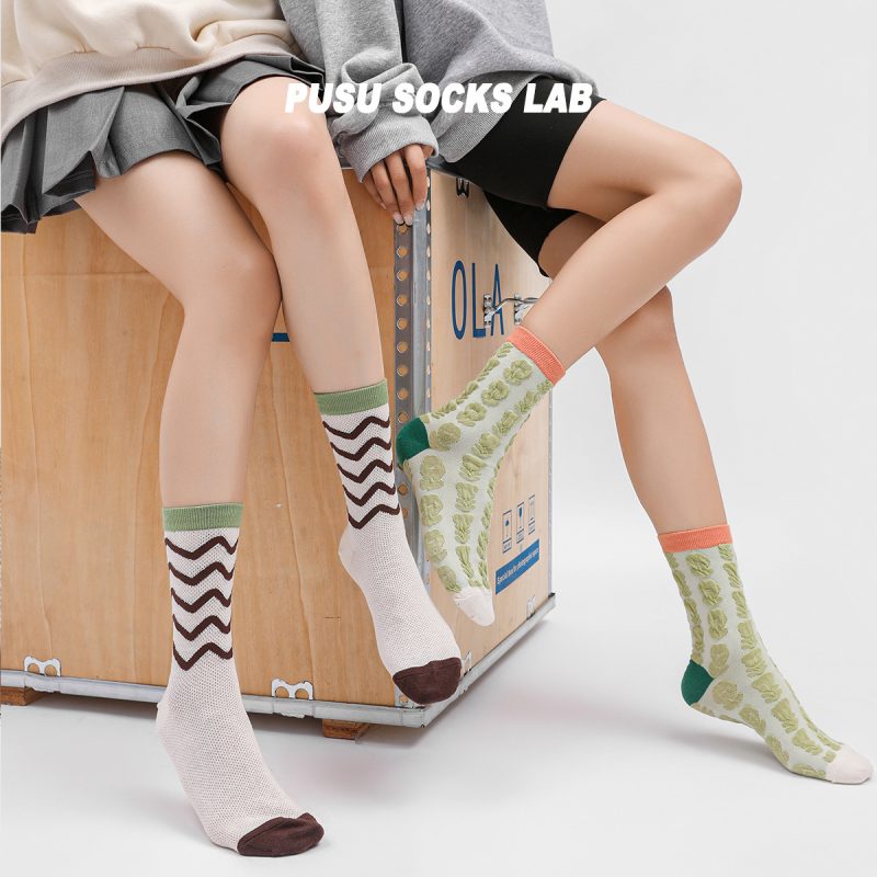 Summer women's thin mesh breathable socks - Image 5