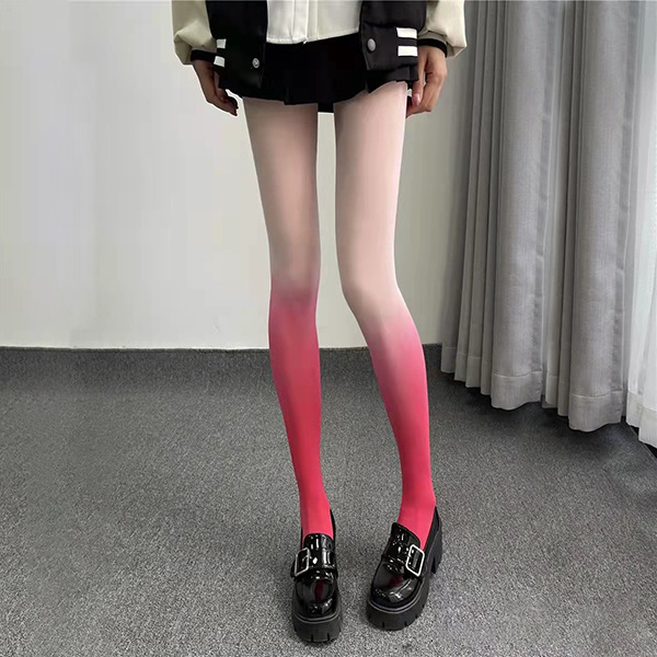 Velvet hottie style ombre stockings