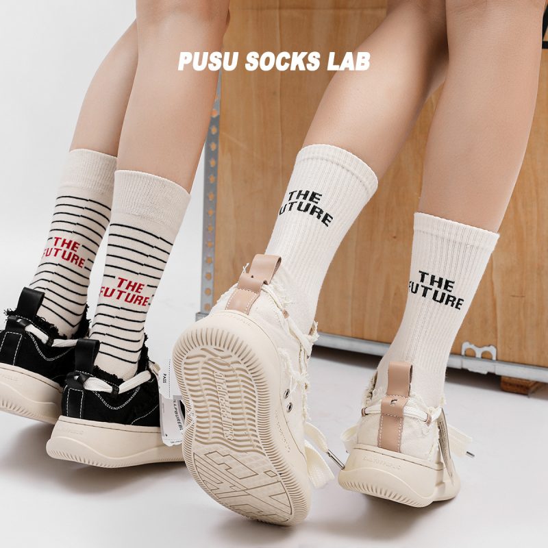Spring and summer women's thin trendy cotton socks - Image 5