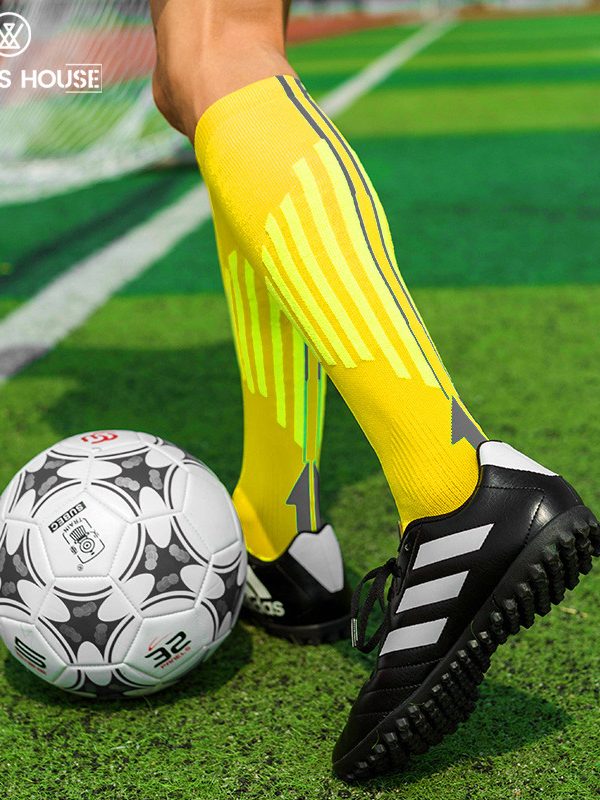Men's non-slip professional high-top football sports socks