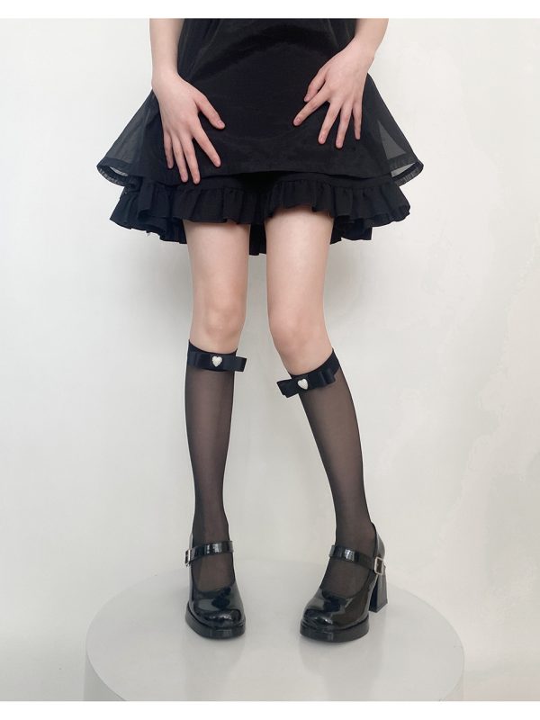 Love bow tie lolita stockings