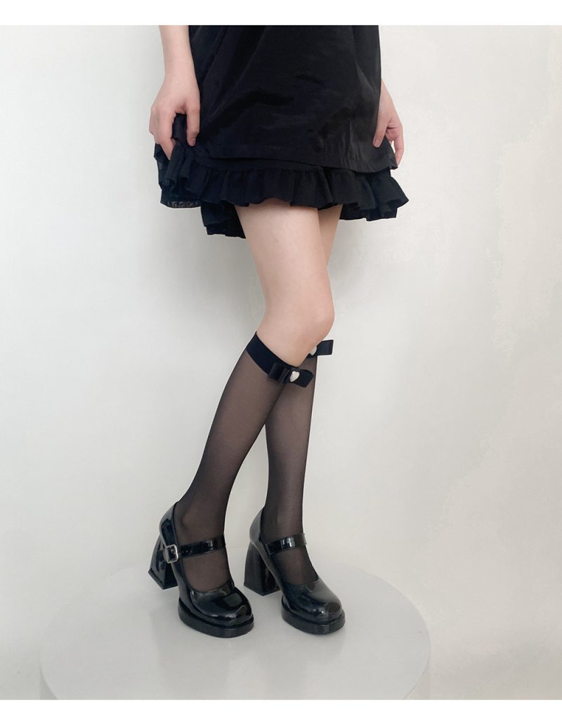 Love bow tie lolita stockings