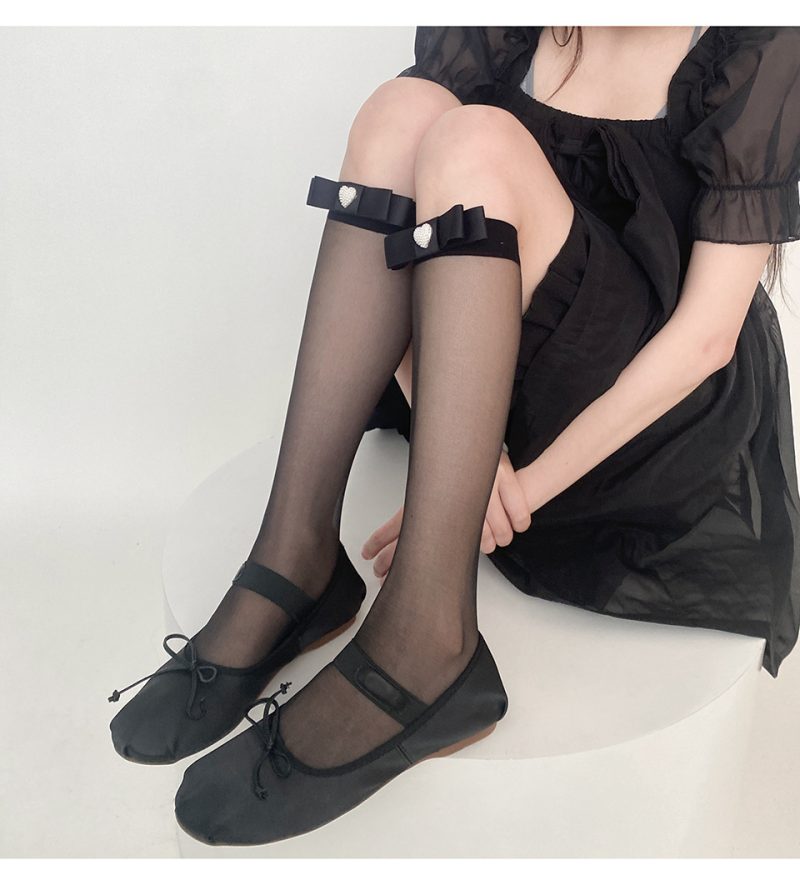 Love bow tie lolita stockings