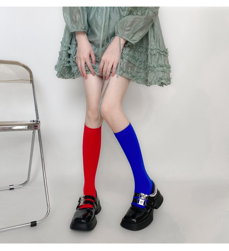 Personalized versatile colorful knee-high socks - Image 8