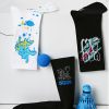 Men's Street Graffiti Fashion Sports Socks (Five Pairs)