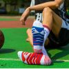Men's anti-slip professional mid-tube basketball sports socks