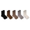 Men's autumn and winter fashion solid color casual socks