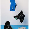 Men's simple and fashionable letter print sports socks (3 pairs)