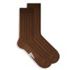 Men's autumn and winter fashion solid color casual socks