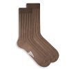 Men's autumn and winter fashion solid color casual socks