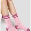 Women's autumn and winter simple style spotted thick warm socks (3 pairs)