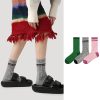 Women's autumn and winter simple style spotted thick warm socks (3 pairs)