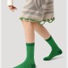 Women's autumn and winter simple style spotted thick warm socks (3 pairs)