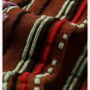 Women's spring and autumn niche design embossed vertical stripes thin breathable socks