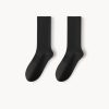 Men's autumn and winter business casual deodorant sweat-absorbent cotton mid-tube socks