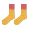 Men's Spring and Autumn Classic Original Rainbow Gradient Trendy Middle Socks
