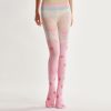 Women's Demon Wings Tattoo Printed Pantyhose