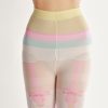 Women's strawberry bow print pantyhose