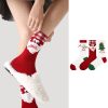 Women's cute fashion warm Christmas socks set (three pairs)