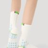 Women's trendy contrasting polka dot professional sports socks