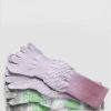 Women's autumn and winter cloud tie-dye pattern professional non-slip Pilates five-toe socks