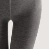 Women's autumn and winter high waist tummy control outer wear gray plus velvet micro pressure slimming pantyhose