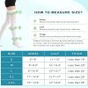 Women's Professional Segmented Gradient Long Compression Stockings (Level 1 Pressure)