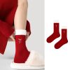 Women's Double Color Fashion Christmas Stockings