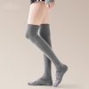 Women's autumn and winter long tube non-slip breathable compression sports socks (shaping style)