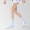Women's casual tie-dye professional thickened terry sports socks