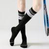 Women's high-tube compression socks, light, breathable, quick-drying, towel-bottomed professional sports socks