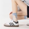 Women's autumn and winter animal oil painting cotton fashionable socks (pack of 5 pairs)