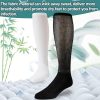 Ladies long thigh loose bamboo fiber diabetic foot care socks