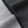 Women's autumn and winter solid color college style thickened cotton warm calf socks