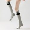 Women's high-tube compression socks, light, breathable, quick-drying, towel-bottomed professional sports socks