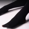 Women's Winter Black Glossy Warm Pantyhose
