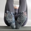Women's autumn and winter cloud tie-dye pattern professional non-slip Pilates socks