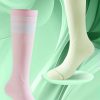 Women's high-tube compression socks, light, breathable, quick-drying, towel-bottomed professional sports socks
