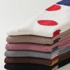 Women's Fall Polka Dot Pattern Trendy Cotton Middle Socks