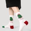 Women's cute fashion warm Christmas socks set (three pairs)