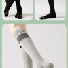 Women's high-tube compression socks, light, breathable, quick-drying, towel-bottomed professional sports socks