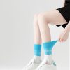 Women's Autumn and Winter Dopamine Colored Cotton Fashion Socks (5 Pairs)
