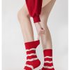 Cute and stylish cartoon couple Christmas socks set (5 pairs)