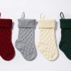 Christmas Retro Textile Sock Shape Gift Bag