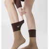 Women's autumn and winter Maillard cotton fashionable socks (pack of 5 pairs)