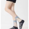 Women's autumn and winter animal oil painting cotton fashionable socks (pack of 5 pairs)